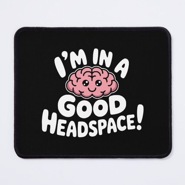 Item preview, I'm In a Good Headspace! Funny Brain Pun designed and sold by PMCreative.