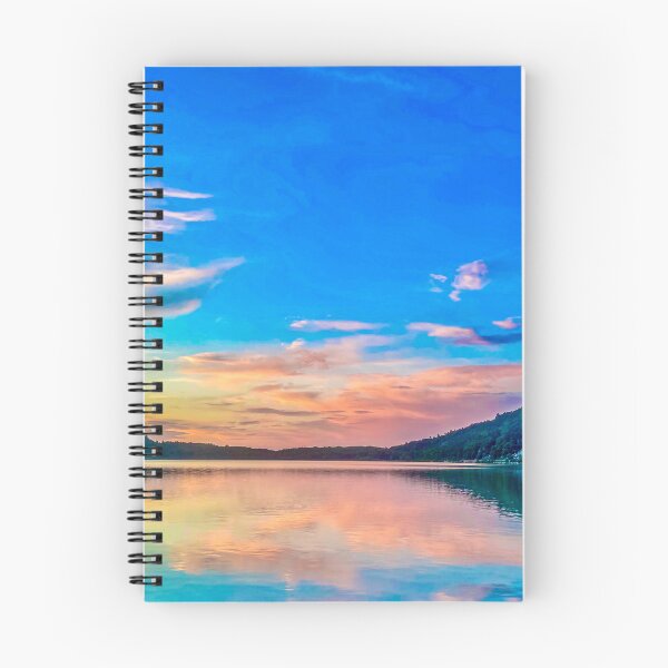 Item preview, Devils Lake Sunset Reflection designed and sold by aadventures.