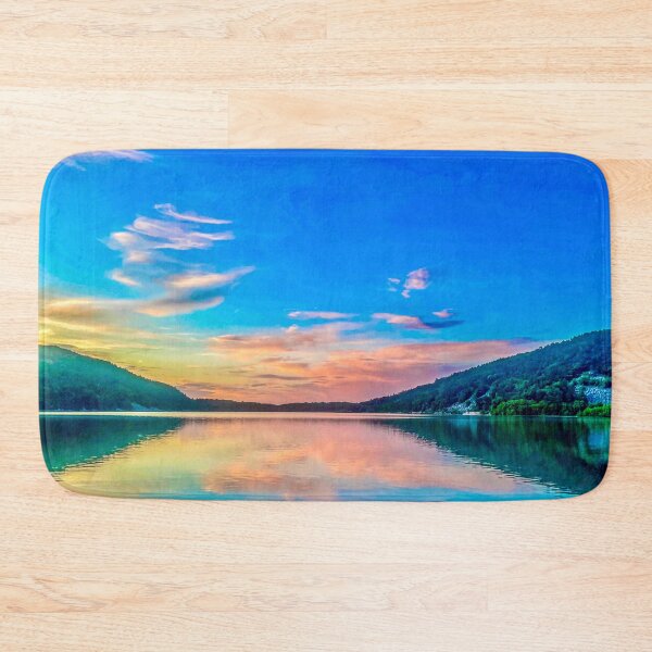 Item preview, Devils Lake Sunset Reflection designed and sold by aadventures.