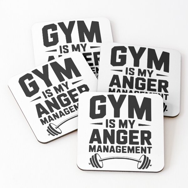 Item preview, Gym Is My Anger Management designed and sold by Frank Ring.