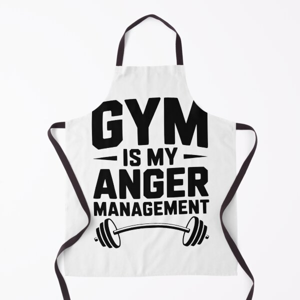 Item preview, Gym Is My Anger Management designed and sold by Frank Ring.