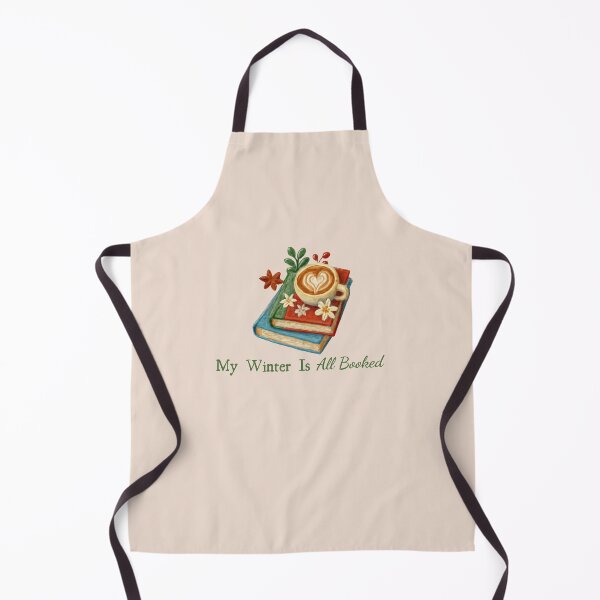 Item preview, My Winter Is All Booked Reading Quote designed and sold by Inkworksbyshery.