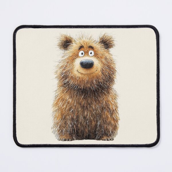 Item preview, Cute GRiZZLY BeaR PRiNT ' The Happy Bear ' BY SHiRLeY MacARTHuR designed and sold by Shirley MacArthur Art.