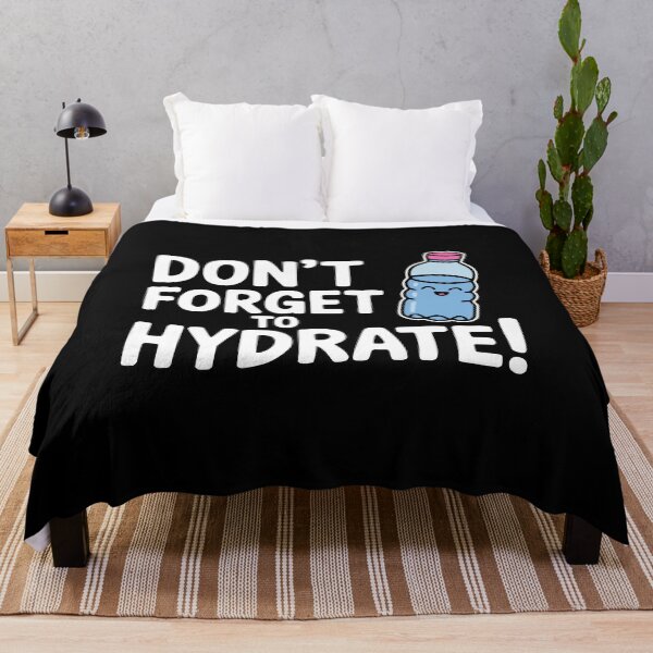 Item preview, Don't Forget To Hydrate! Funny Water Bottle Pun designed and sold by PMCreative.