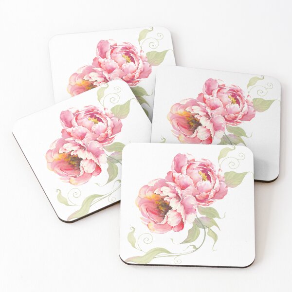 Item preview, Pink Peony Flower Clip Art designed and sold by jeannadano.