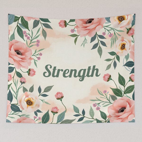 Item preview, Inspiring Echoes - Strength designed and sold by Petalandfur.