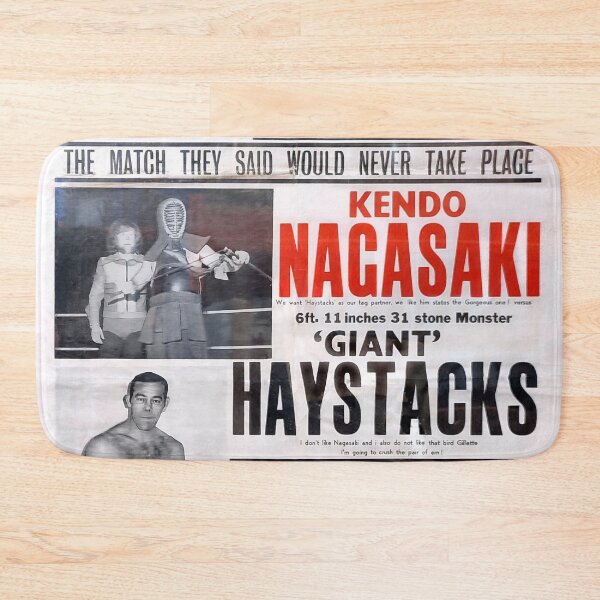 Item preview, Giant Haystacks, vintage wrestling poster. designed and sold by JonDelorme.