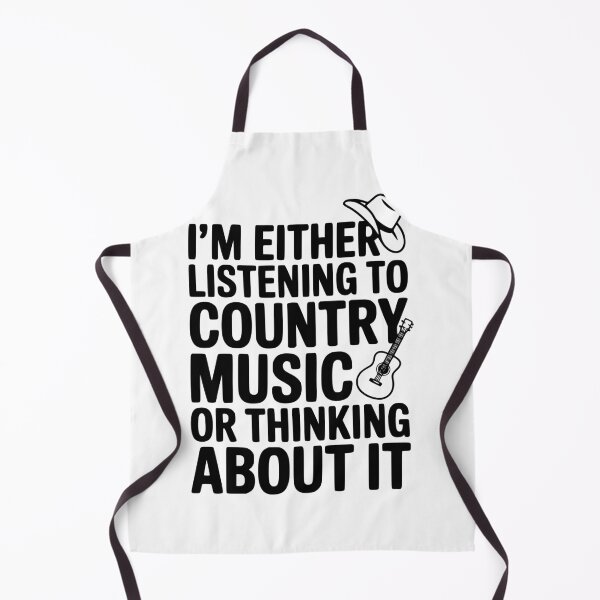 Item preview, I'm Either Listening to Country Music or Thinking About It designed and sold by Frank Ring.