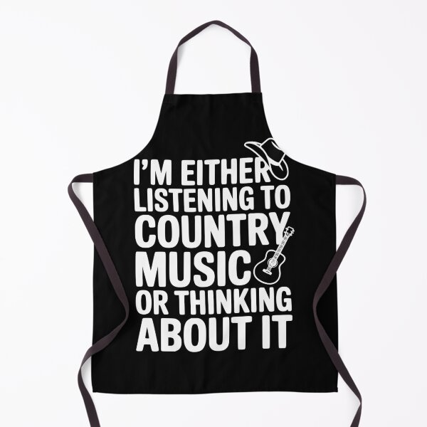 Item preview, I'm Either Listening to Country Music or Thinking About It designed and sold by Frank Ring.
