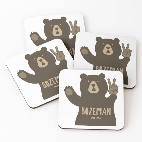 Item preview, Bozeman Montana Peace Bear designed and sold by Esskay Designs.