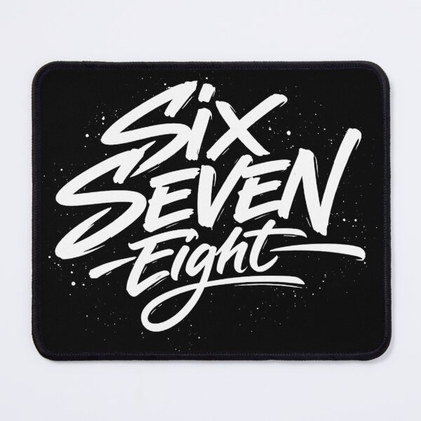 Item preview,  Six Seven Eight – 678 Streetwear Typography Design | Bold Urban Quote Art designed and sold by Next Level Prints.