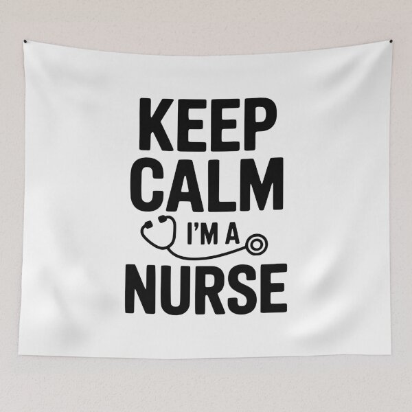Item preview, Keep Calm I'm a Nurse designed and sold by Frank Ring.
