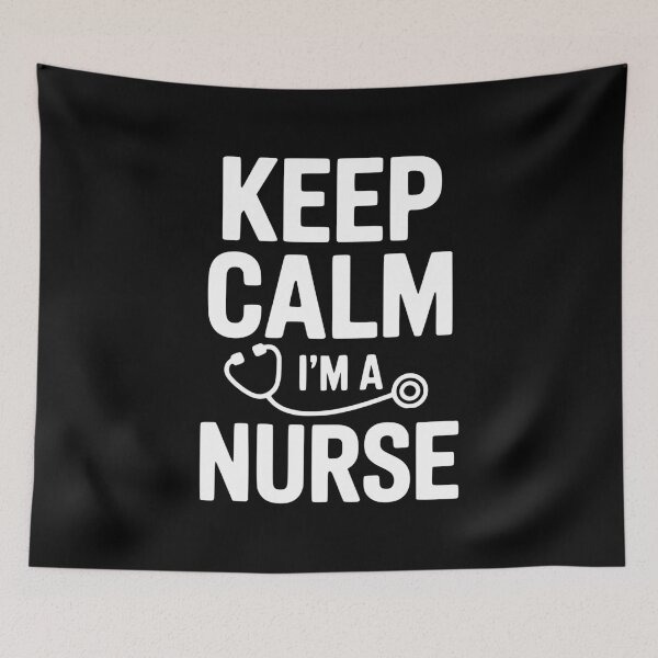Item preview, Keep Calm I'm a Nurse designed and sold by Frank Ring.