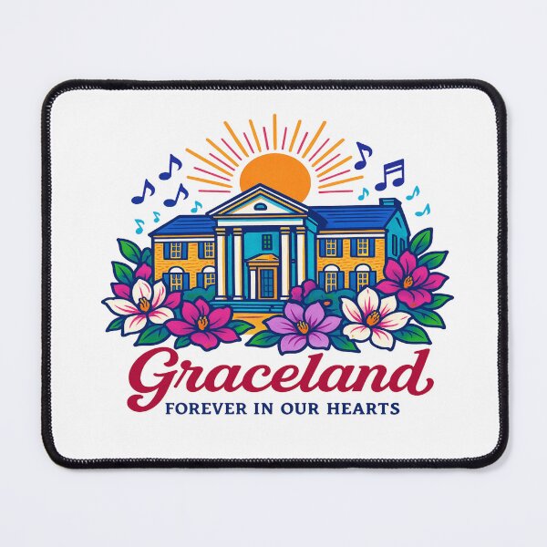 Item preview, Graceland Glory – A Memphis Landmark in Bloom designed and sold by Globalcitytees.