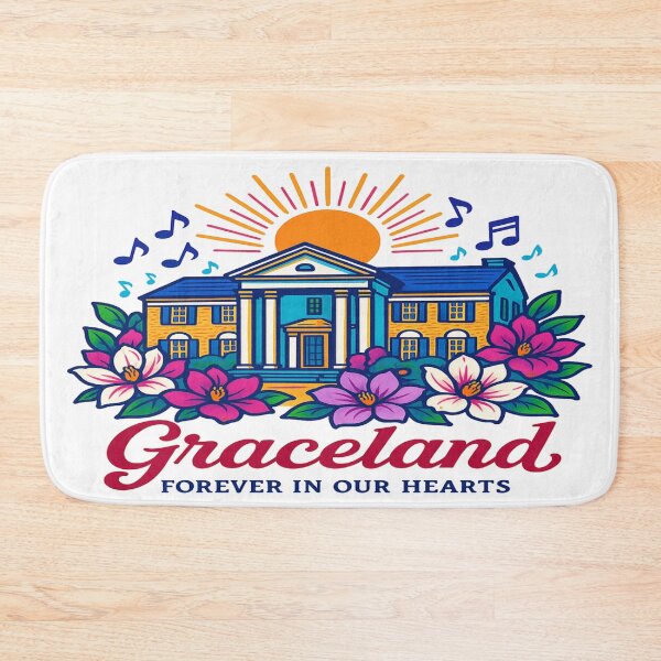 Item preview, Graceland Glory – A Memphis Landmark in Bloom designed and sold by Globalcitytees.