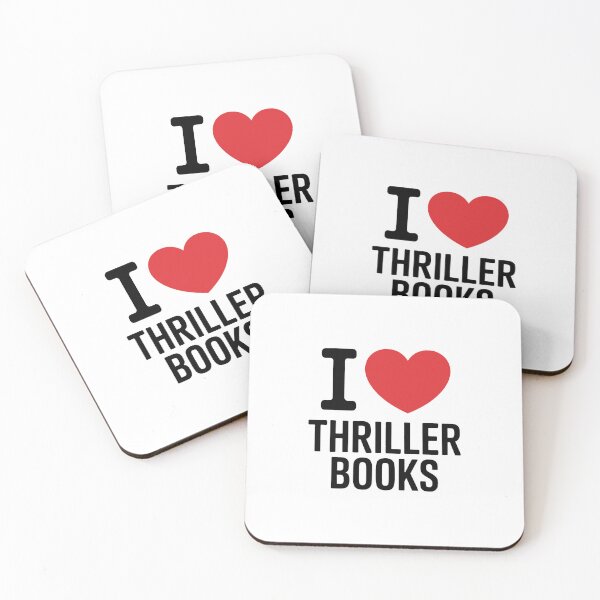 Item preview, I Love Thriller Books designed and sold by jkrphoto.