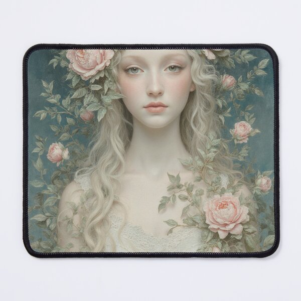 Item preview, “Elara — The Rose Spirit of the Forest” designed and sold by joycrysstudio.