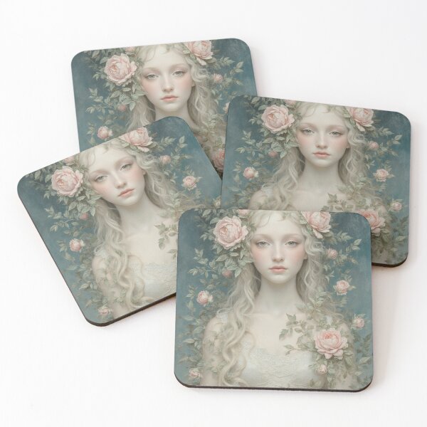 Item preview, “Elara — The Rose Spirit of the Forest” designed and sold by joycrysstudio.