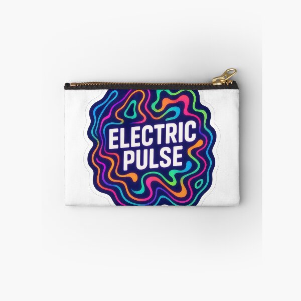 Item preview, Electric Pulse – Psychedelic Neon Energy Music Art designed and sold by |TRSSHOP|.