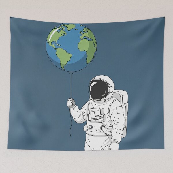 Item preview, Collision19 Earth Balloon Tee designed and sold by Collision19.