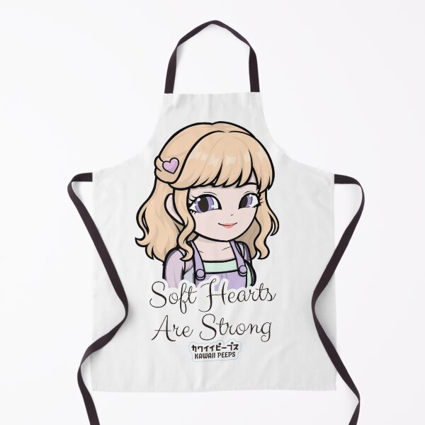 Item preview, Pastel Power Crew Soft Hearts Are Strong Kawaii Design designed and sold by P-L-Sardines.