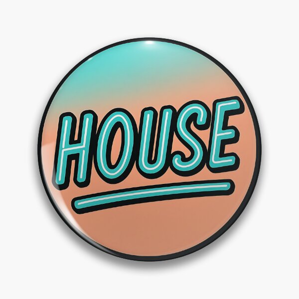 Item preview, House Music – Clean Retro Electronic Club Design designed and sold by |TRSSHOP|.