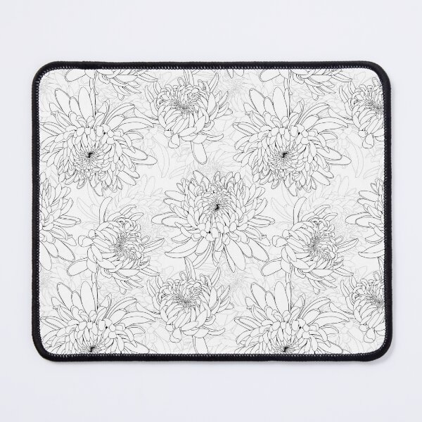 Item preview, Chrysanthemum floral pattern designed and sold by jeannadano.