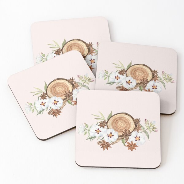 Item preview, Rockrose, Sandalwood, and Star Anise Artwork designed and sold by Flowersforbear.