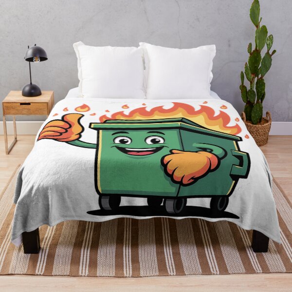 Item preview, This Is Fine Everything Is Fine Dumpster Fire Funny Chaos designed and sold by GiftsForge.