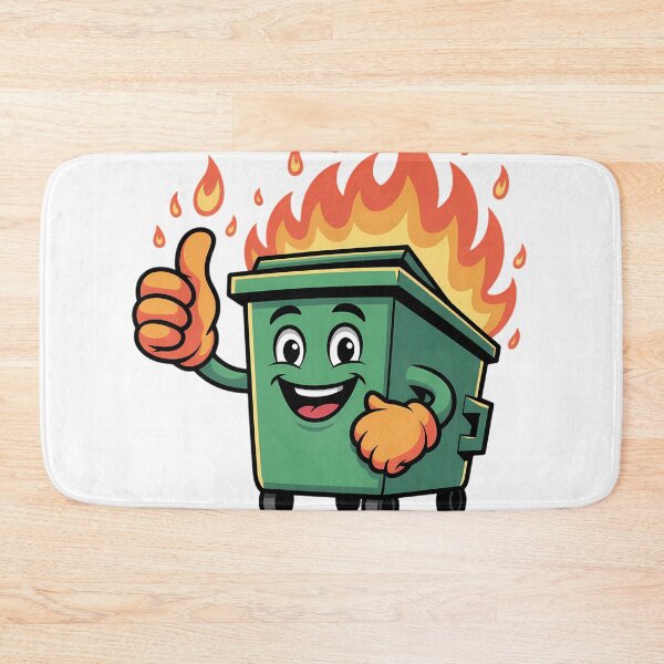 Item preview, This Is Fine Everything Is Fine Dumpster Fire Funny Chaos designed and sold by GiftsForge.