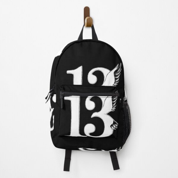 Item preview, "13" lucky number, fancy typography (negative ver) designed and sold by Moonshroomarts.