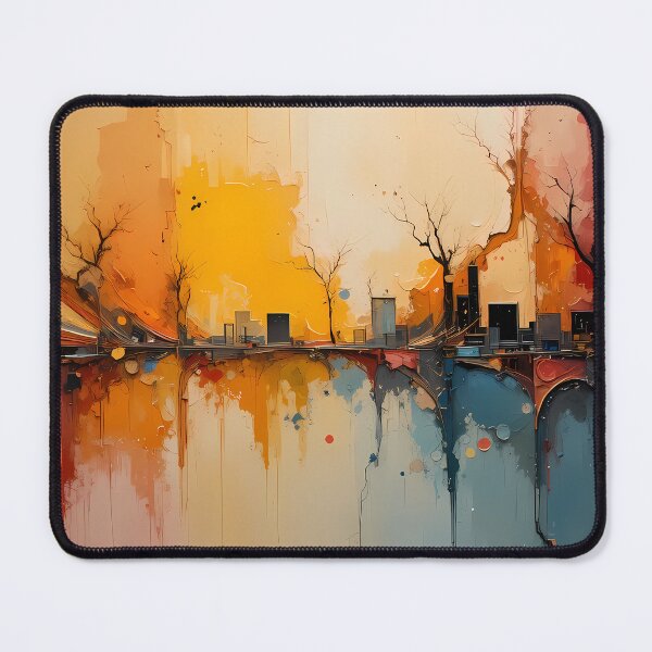 Item preview, Boho Dynamic Abstract Art Pieces Vibrant Color Patterns designed and sold by ART ATTACK ZONE.