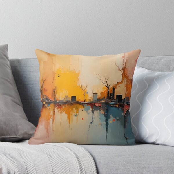 Item preview, Boho Dynamic Abstract Art Pieces Vibrant Color Patterns designed and sold by ART ATTACK ZONE.