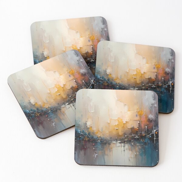 Item preview, Space Dynamic Abstract Art Pieces Vibrant Color Patterns designed and sold by ART ATTACK ZONE.