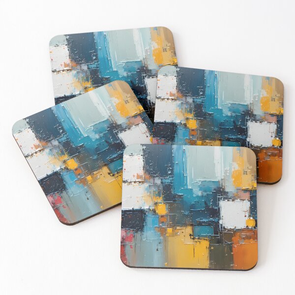 Item preview, Witchy Dynamic Abstract Art Pieces Vibrant Color Patterns designed and sold by ART ATTACK ZONE.