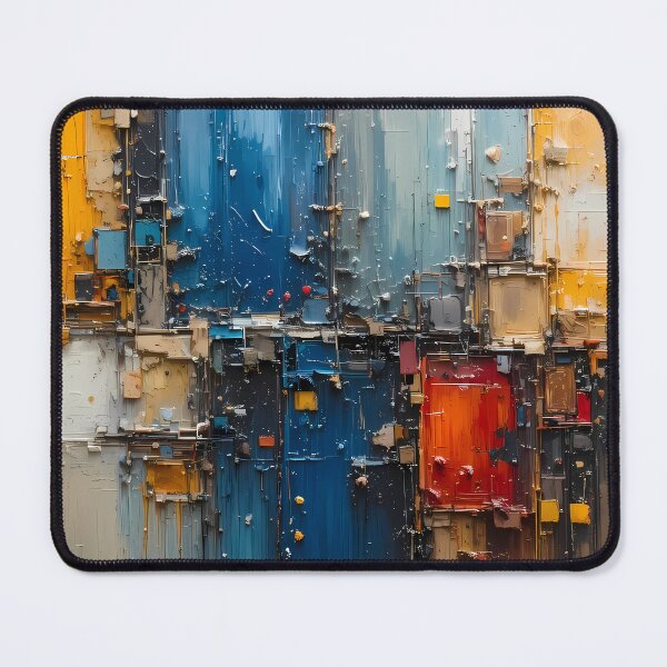 Item preview, Pastel Dynamic Abstract Art Pieces Vibrant Color Patterns designed and sold by ART ATTACK ZONE.