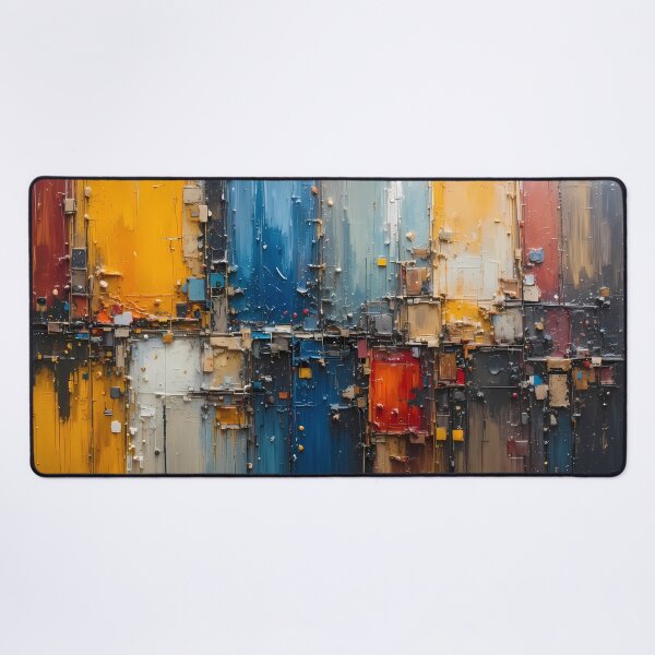 Item preview, Pastel Dynamic Abstract Art Pieces Vibrant Color Patterns designed and sold by ART ATTACK ZONE.