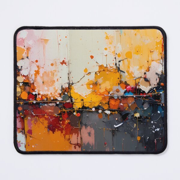 Item preview, Moon Dynamic Abstract Art Pieces Vibrant Color Patterns designed and sold by ART ATTACK ZONE.