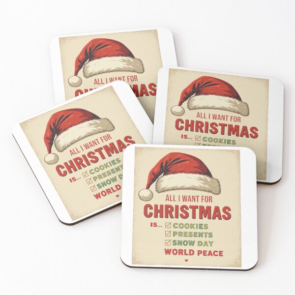 Item preview, Christmas Wishlist Santa Hat Retro Holiday Design designed and sold by ASF-Front-Store.