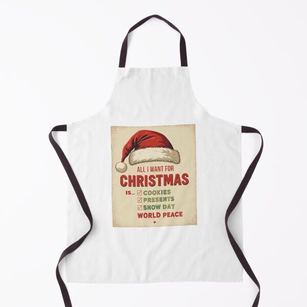 Item preview, Christmas Wishlist Santa Hat Retro Holiday Design designed and sold by ASF-Front-Store.