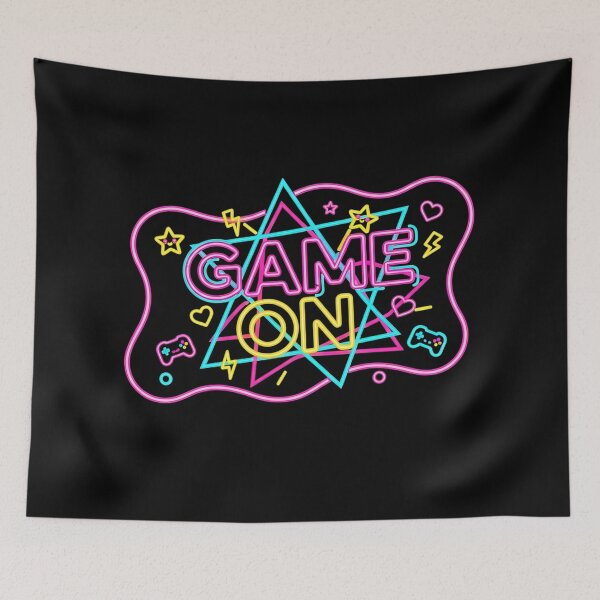 Item preview, Game On Neon Gamer – Cyberpunk PC Gaming Illustration designed and sold by GlobalBoom.