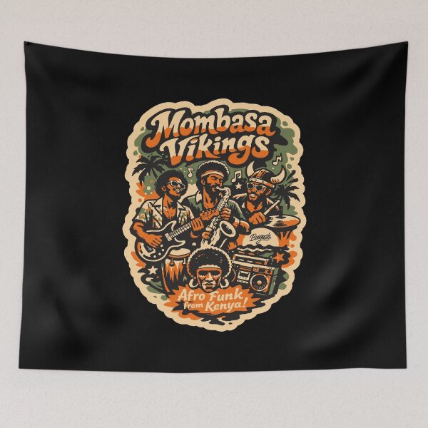 Item preview, Mombasa Vikings Afro Funk designed and sold by Boogosh.