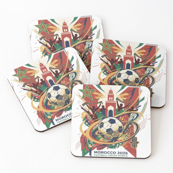 Item preview, Morocco 2025 Football Fiesta Africa designed and sold by SPORT NATION ART.