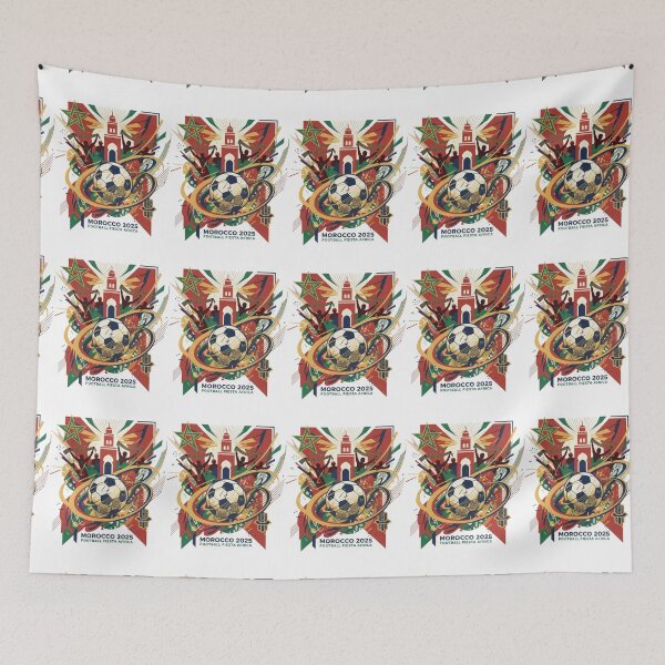 Item preview, Morocco 2025 Football Fiesta Africa designed and sold by SPORT NATION ART.
