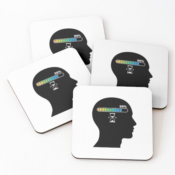 Item preview, Brain Loading Please Wait Funny Slow Thinking Error Humor designed and sold by GiftsForge.