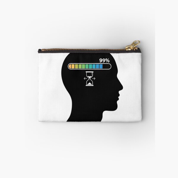 Item preview, Brain Loading Please Wait Funny Slow Thinking Error Humor designed and sold by GiftsForge.