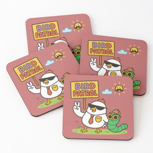 Item preview, Bird Patrol HQ designed and sold by Wobble Studio.