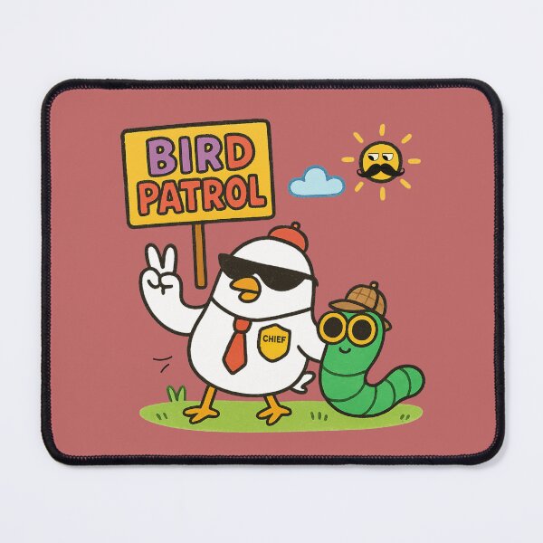 Item preview, Bird Patrol HQ designed and sold by Wobble Studio.