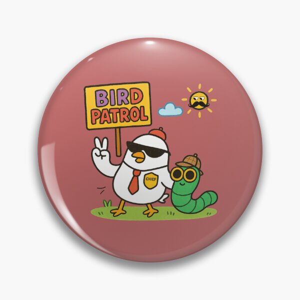 Item preview, Bird Patrol HQ designed and sold by Wobble Studio.