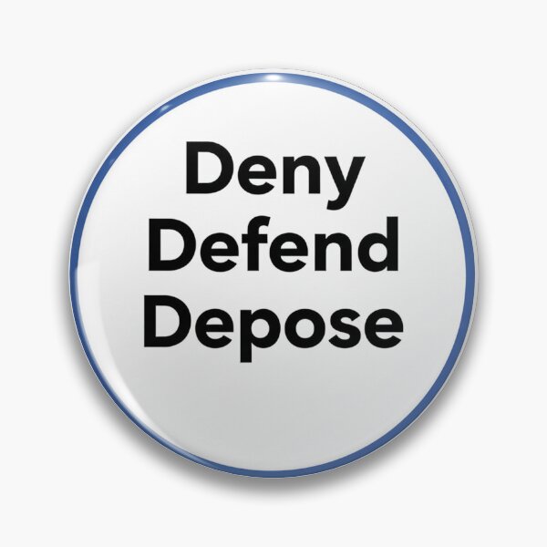 Item preview, Deny Defend Depose designed and sold by Owcomm.